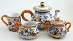Italian Pottery tea set